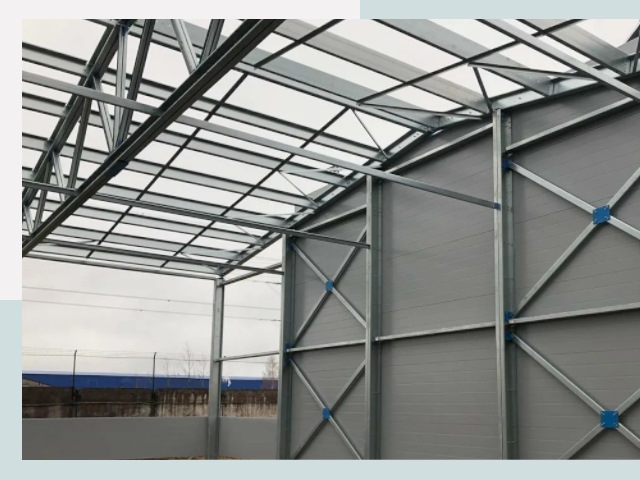 Каркасные ангары от СтальСтрой-Тнд по цене от 617 руб.