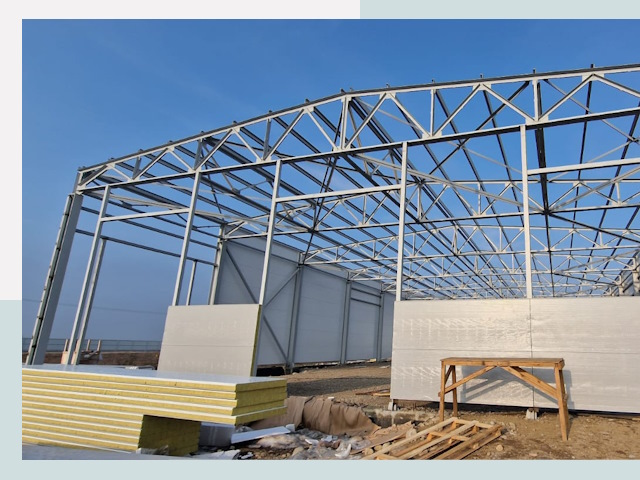 Утепленные ангары в Тында от 617 руб. за м²