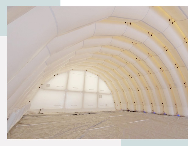 Пневмокаркасные ангары в Тынде