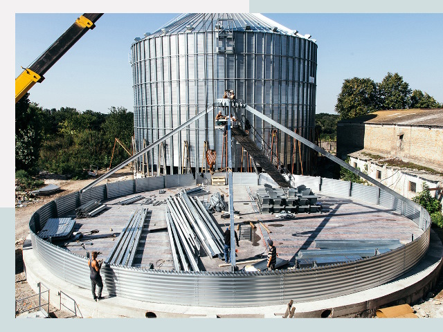 Силосы для зерна в Тында от 617 руб. - Надёжное хранение