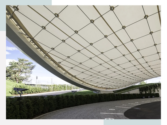 Мембранные конструкции в Тынде