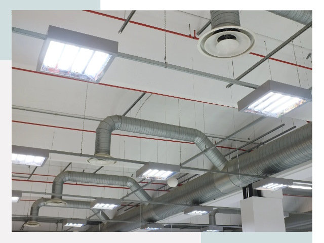 Вентиляция ангаров в Тынде