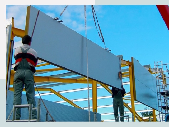 Монтаж сэндвич-панелей в Тынде от 617 руб.