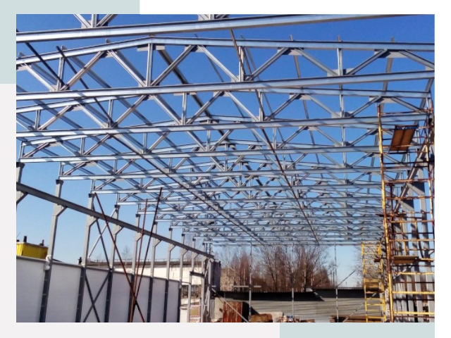 Металлокаркасы для складов в Тынде